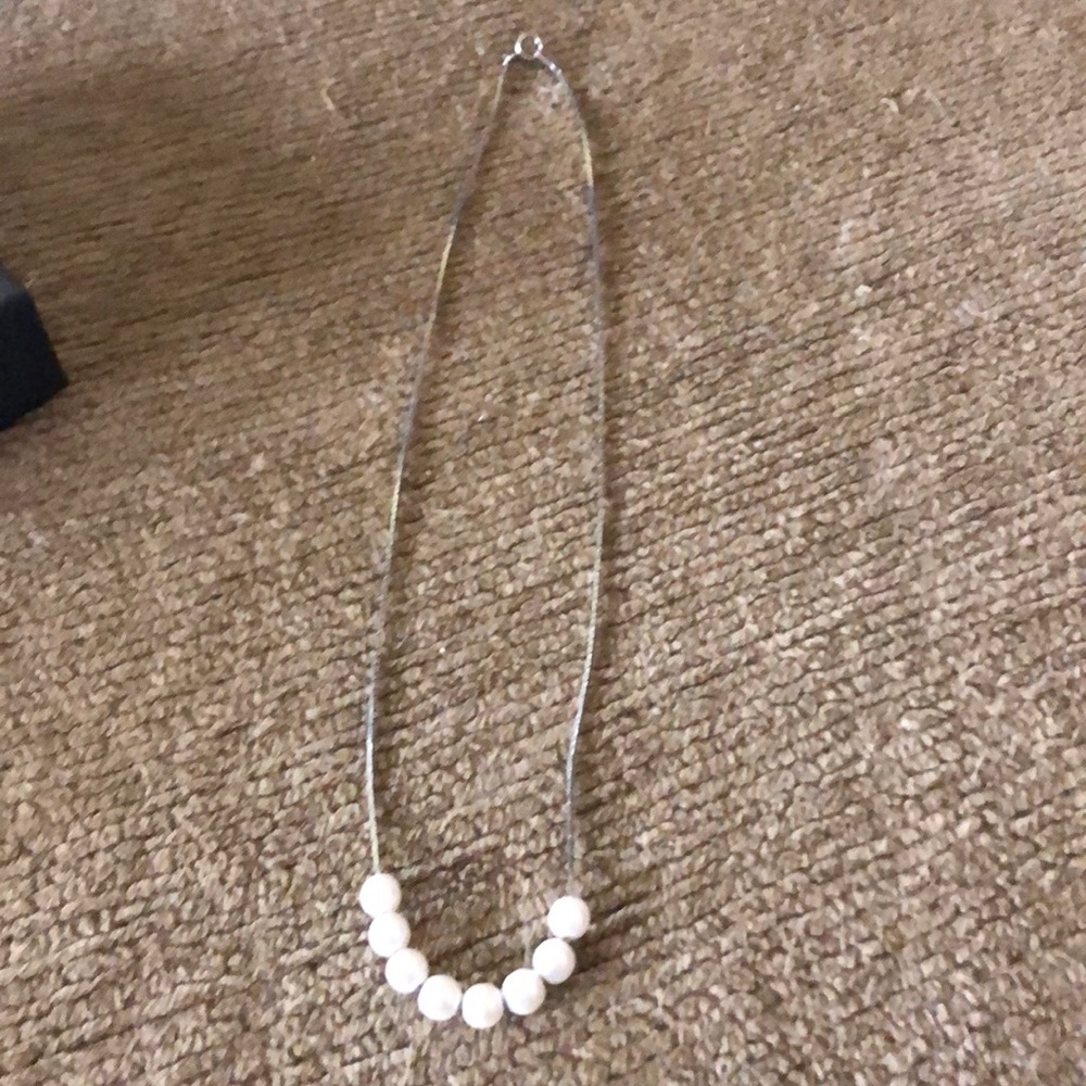 Faux Pearl Necklace